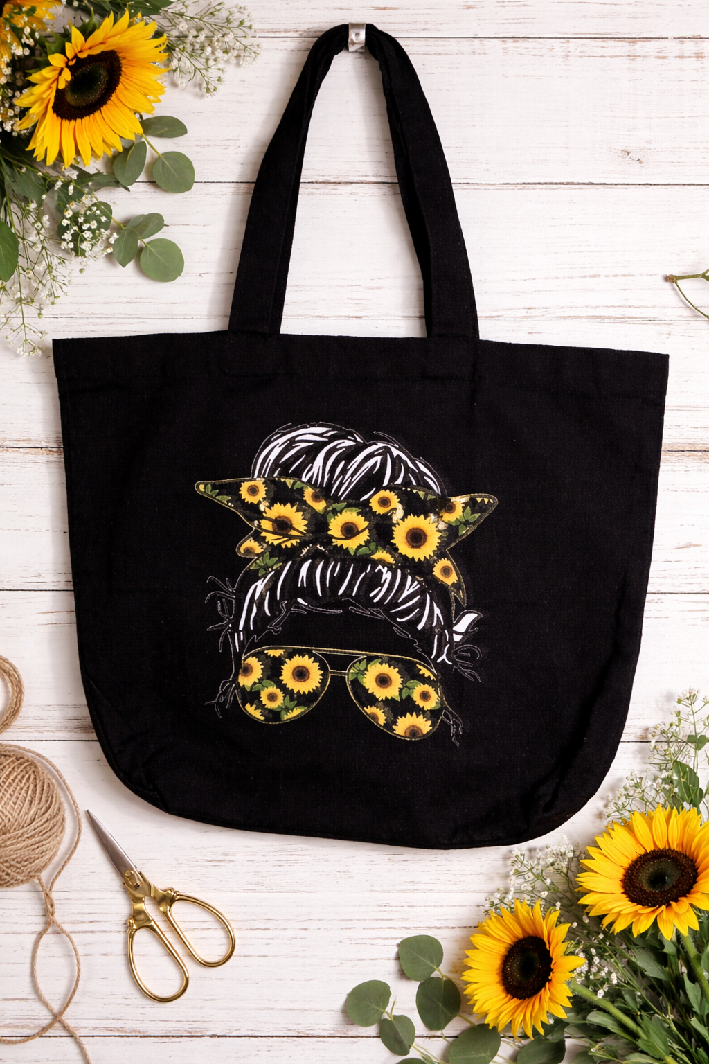Handmade tote bags